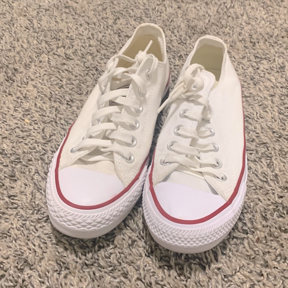 White low top converse new